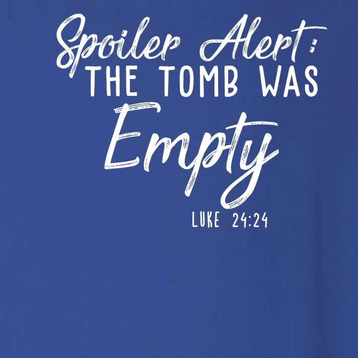 Spoiler Alert The Tomb Was Empty Christianity Toddler Long Sleeve Shirt