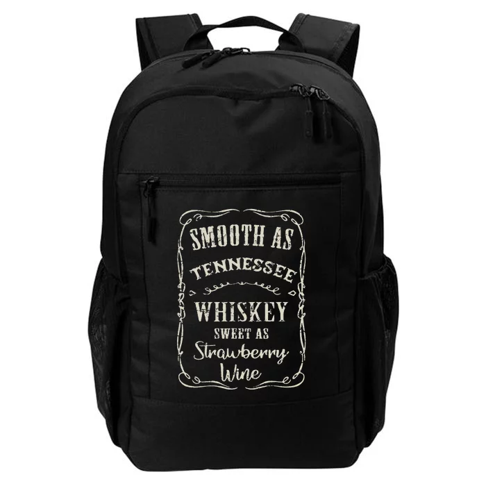 Smooth As Tennessee Whiskey Funny Humour Vacation Daily Commute Backpack