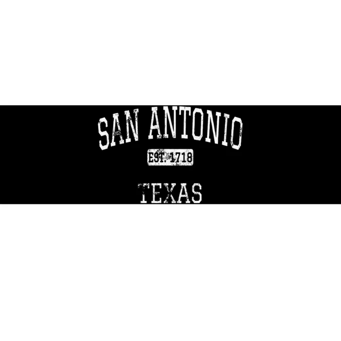 San Antonio Texas TX Vintage Bumper Sticker