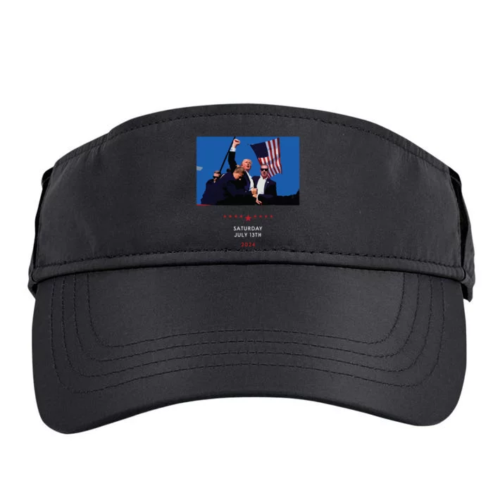 Shooting At Trump Rally In Pennsylvania Adult Drive Performance Visor