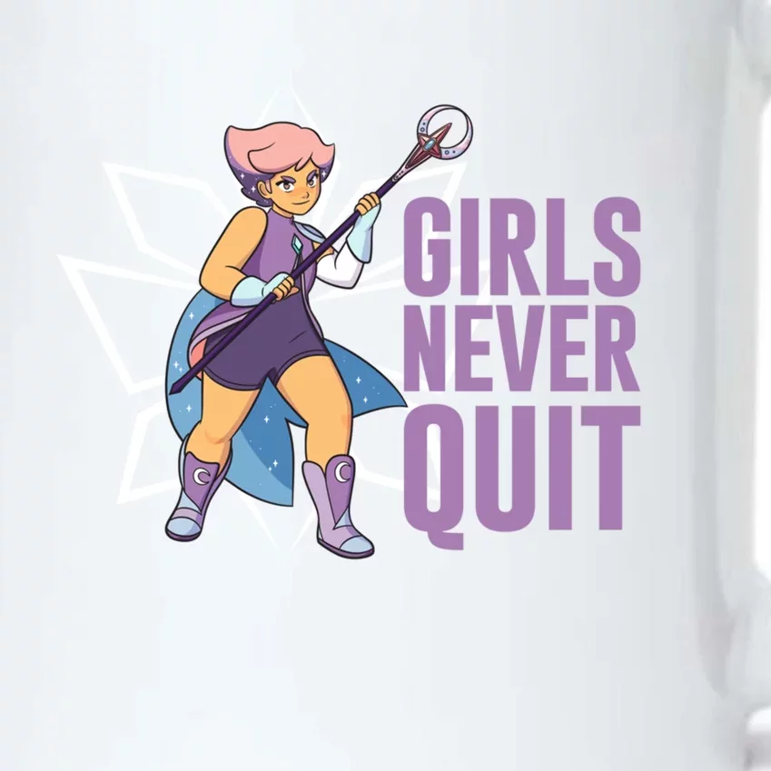 Shegiftra And The Princess Of Power: Never Quit Gift Black Color Changing Mug