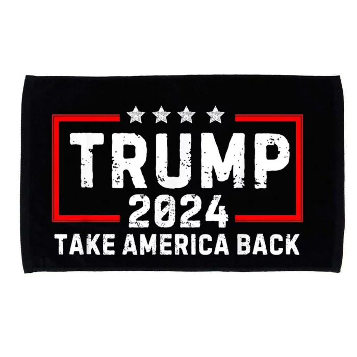 Save America Trump 2024 3 Microfiber Hand Towel