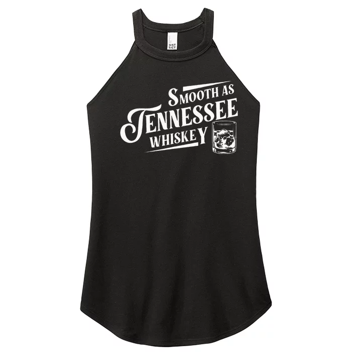 Smooth As Tennessee Whiskey Women’s Perfect Tri Rocker Tank