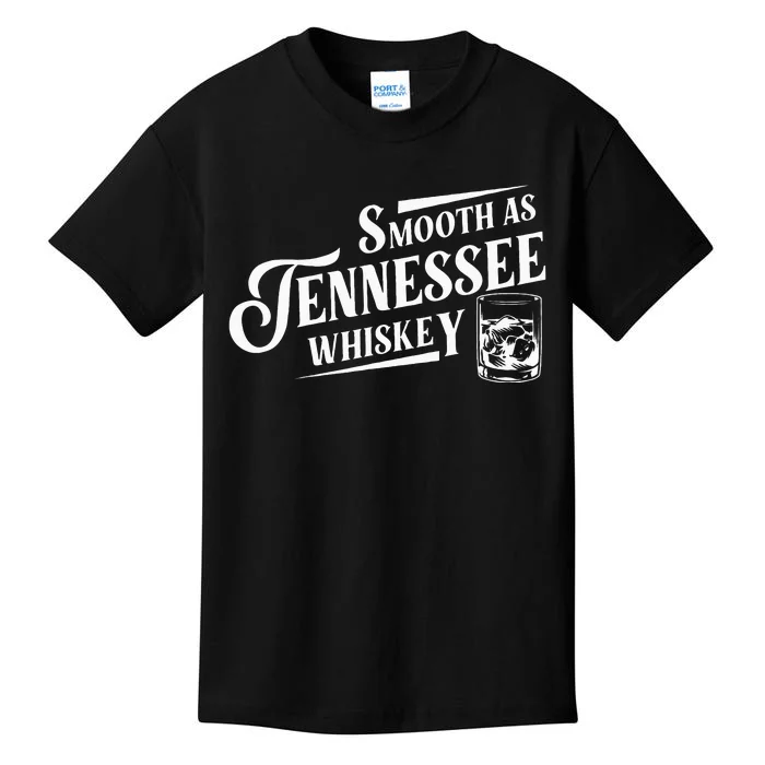 Smooth As Tennessee Whiskey Kids T-Shirt