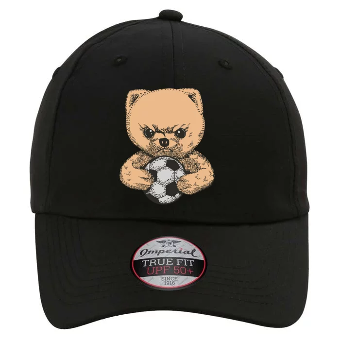 Soccer Angry Teddy Bear Cute The Original Performance Cap