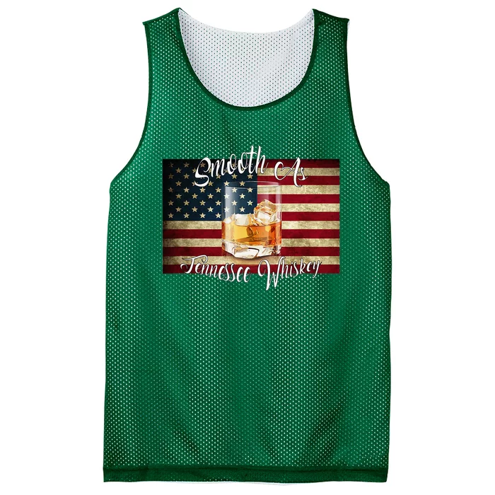 Smooth As Tennessee Whiskey Mesh Reversible Basketball Jersey Tank