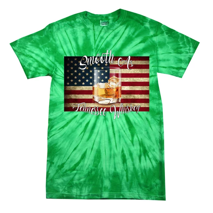 Smooth As Tennessee Whiskey Tie-Dye T-Shirt