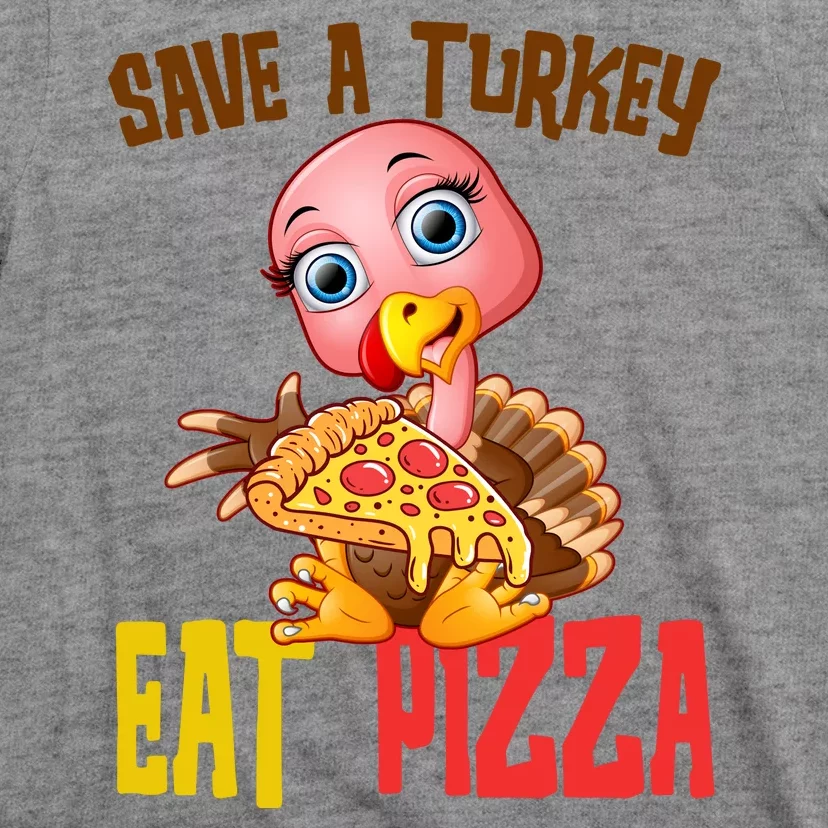 Save A Turkey Eat Pizza Funny Thanksgiving T-Shirt