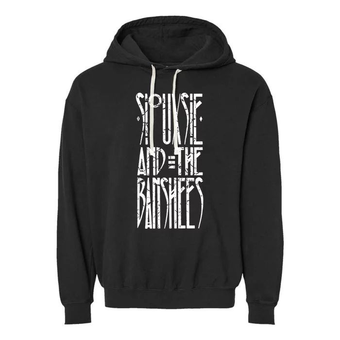 Souuxsie &Amp; The Banshees Logo Garment-Dyed Fleece Hoodie