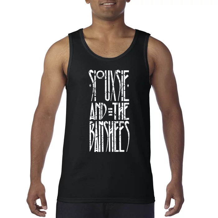 Souuxsie &Amp; The Banshees Logo Tank Top