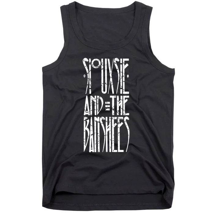 Souuxsie &Amp; The Banshees Logo Tank Top