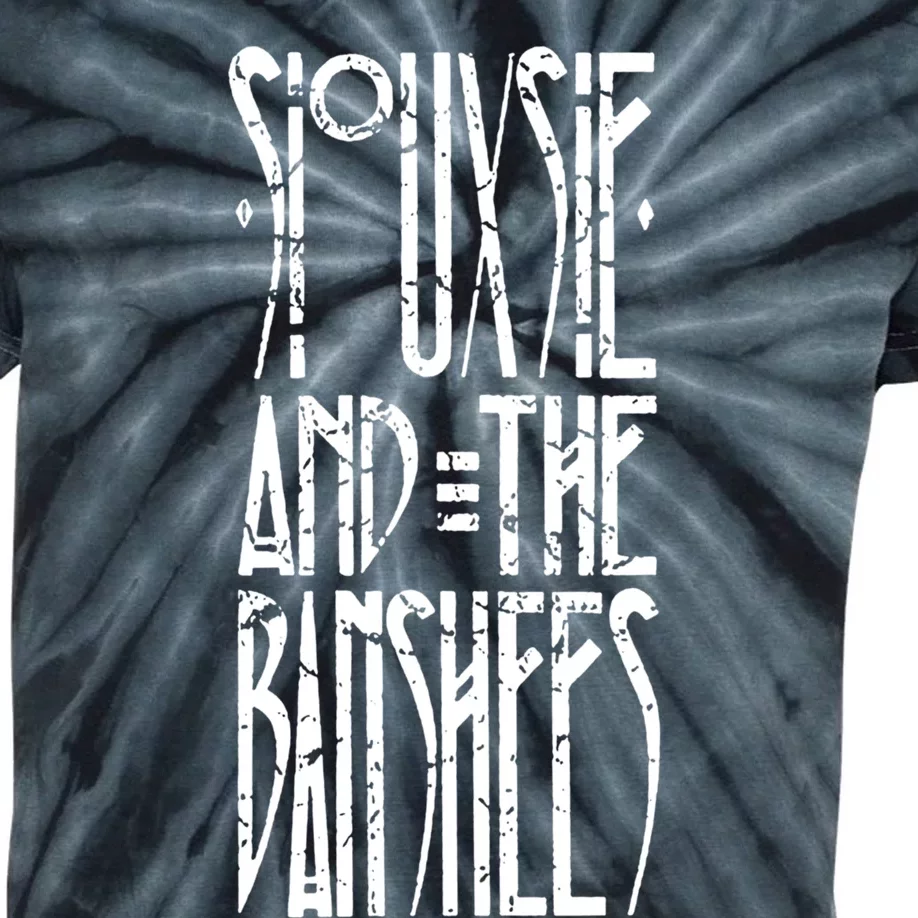 Souuxsie &Amp; The Banshees Logo Kids Tie-Dye T-Shirt