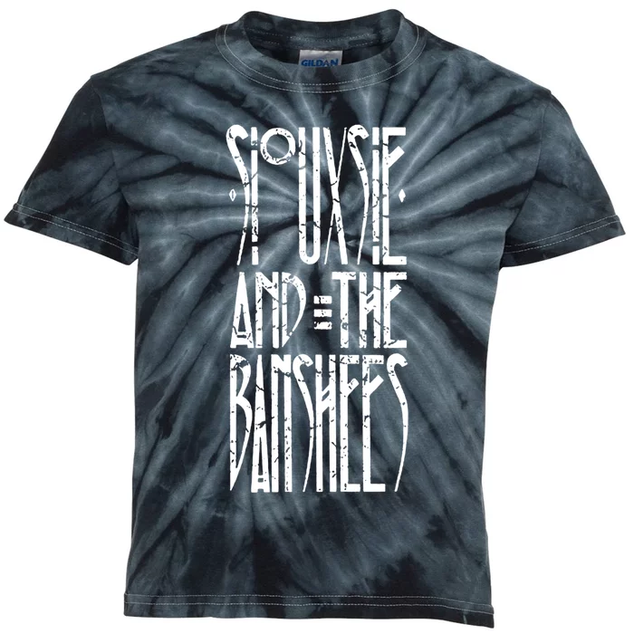 Souuxsie &Amp; The Banshees Logo Kids Tie-Dye T-Shirt