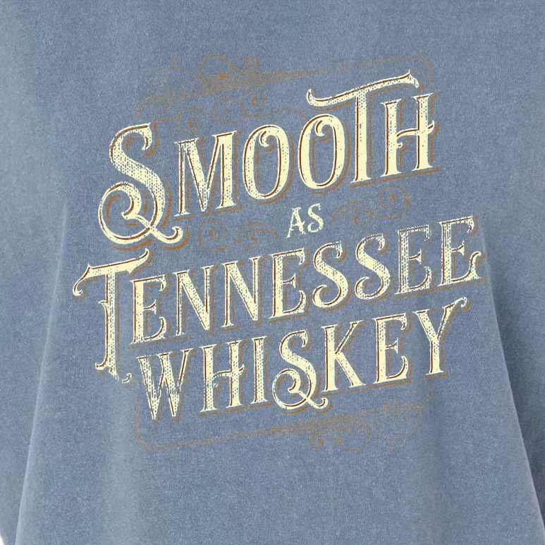 Smooth As Tennessee Whiskey Country Garment-Dyed Women's Muscle Tee