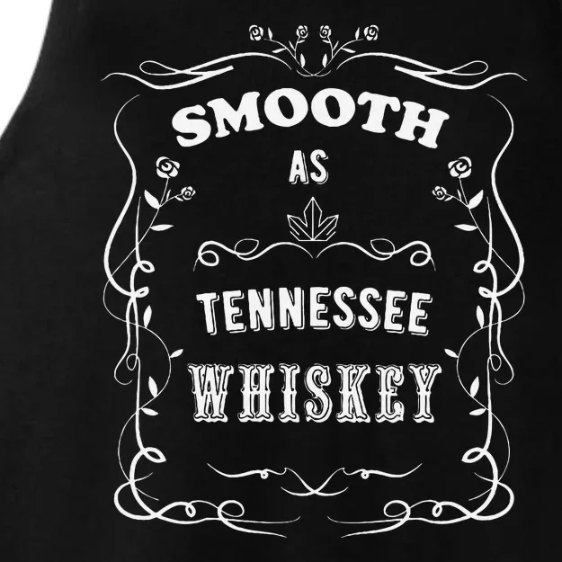 Smooth As Tennessee Whiskey Ladies Tri-Blend Wicking Tank