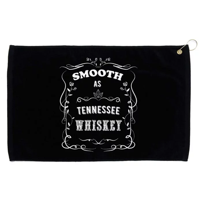 Smooth As Tennessee Whiskey Grommeted Golf Towel