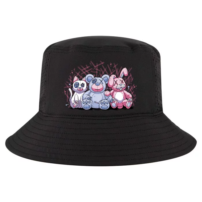 Stuffed Animals Trio Cool Comfort Performance Bucket Hat