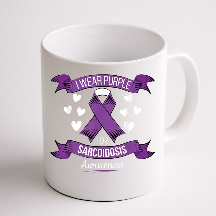 Sarcoidosis Awareness Tee For Sarcoidosis Awareness Month Gift Front & Back Coffee Mug