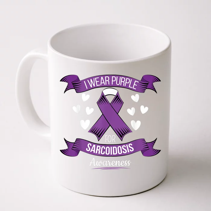 Sarcoidosis Awareness Tee For Sarcoidosis Awareness Month Gift Front & Back Coffee Mug