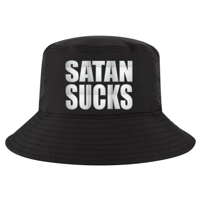 Satan Sucks Cool Comfort Performance Bucket Hat