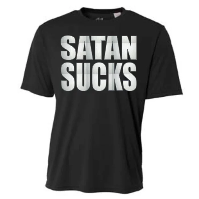 Satan Sucks Cooling Performance Crew T-Shirt