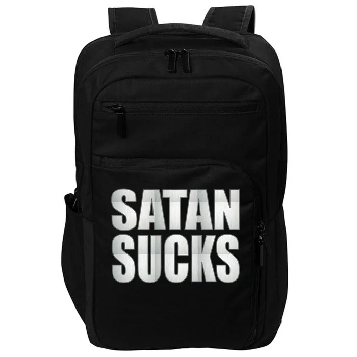 Satan Sucks Impact Tech Backpack