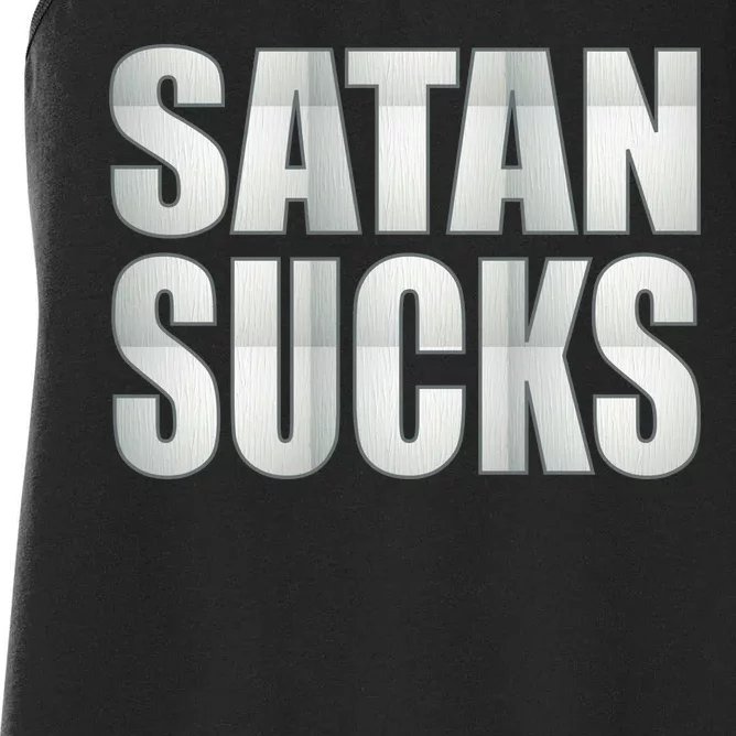 Satan Sucks Women's Racerback Tank