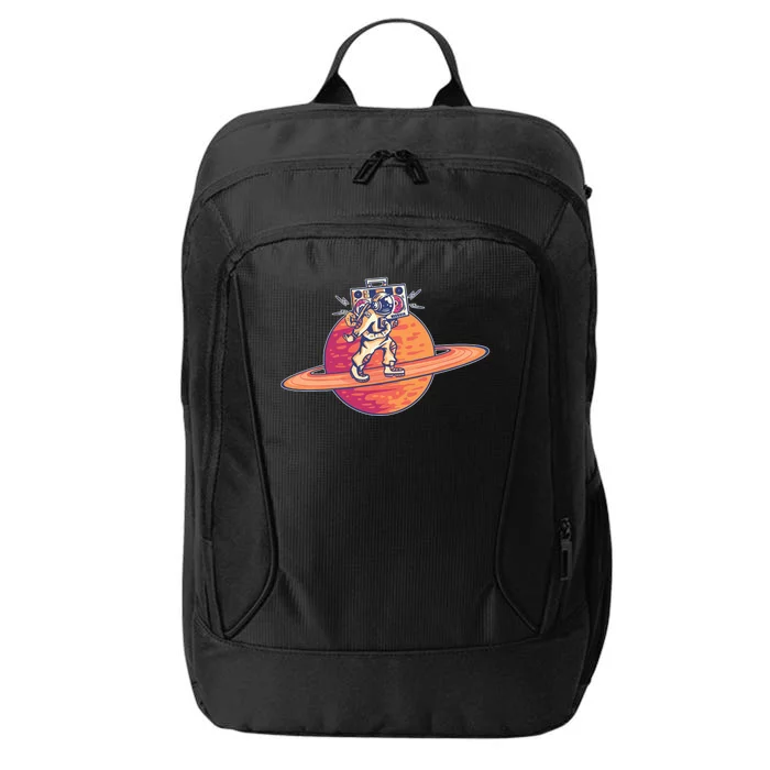 Saturn Astronaut Music City Backpack