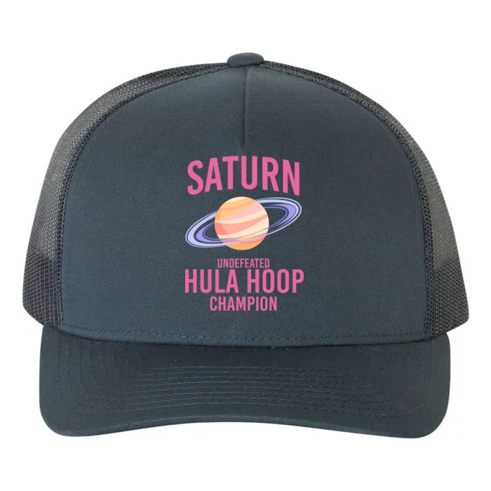 Saturn Undefeated Hula Hoop Yupoong Adult 5-Panel Trucker Hat