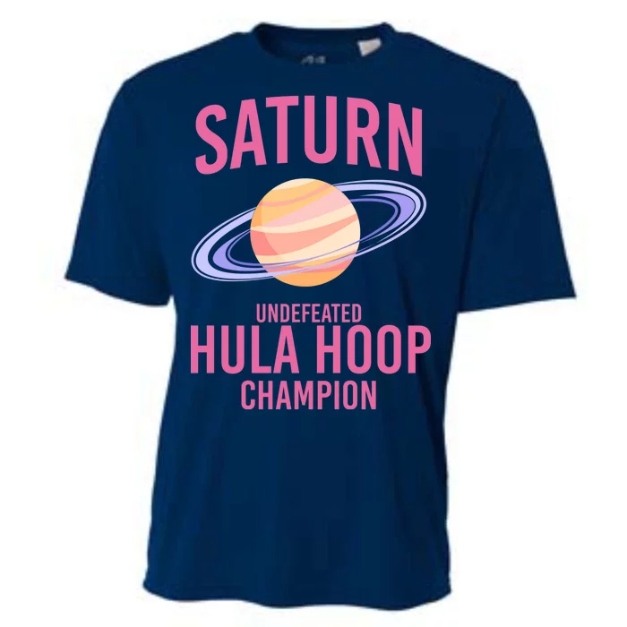 Saturn Undefeated Hula Hoop Cooling Performance Crew T-Shirt