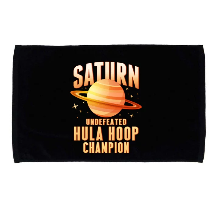 Saturn Undefeated Hula Hoop Champion Microfiber Hand Towel