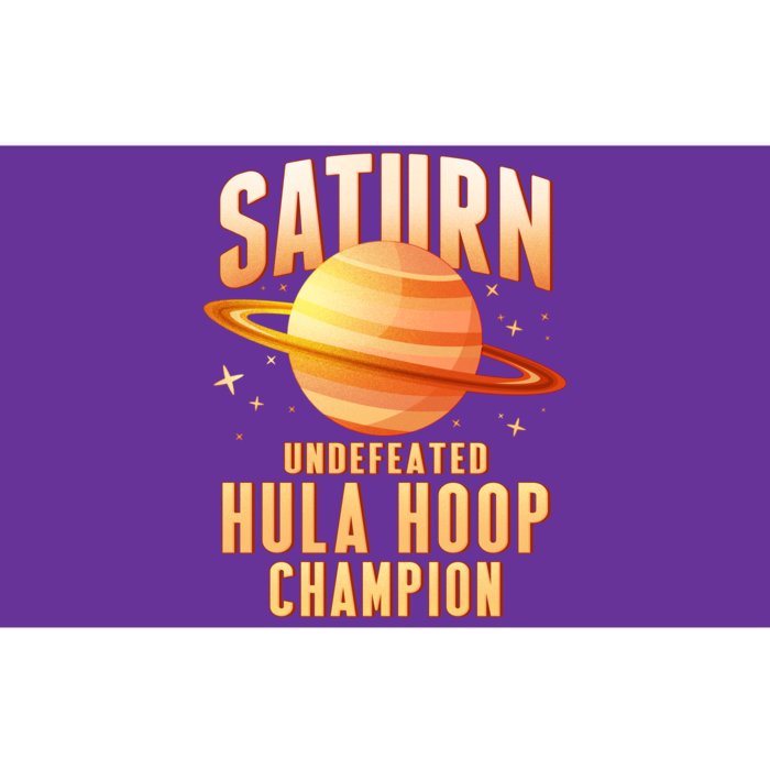 Saturn Undefeated Hula Hoop Champion Bumper Sticker