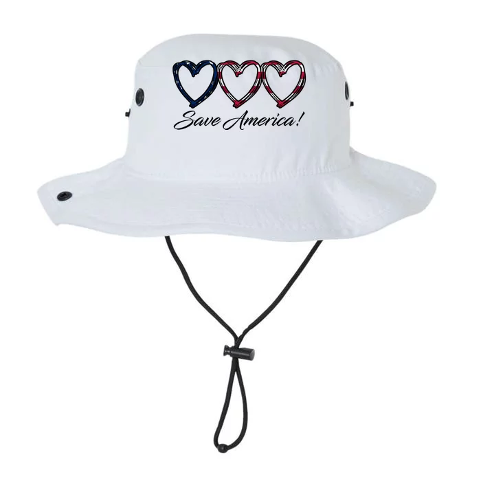 Save America USA Heart Legacy Cool Fit Booney Bucket Hat