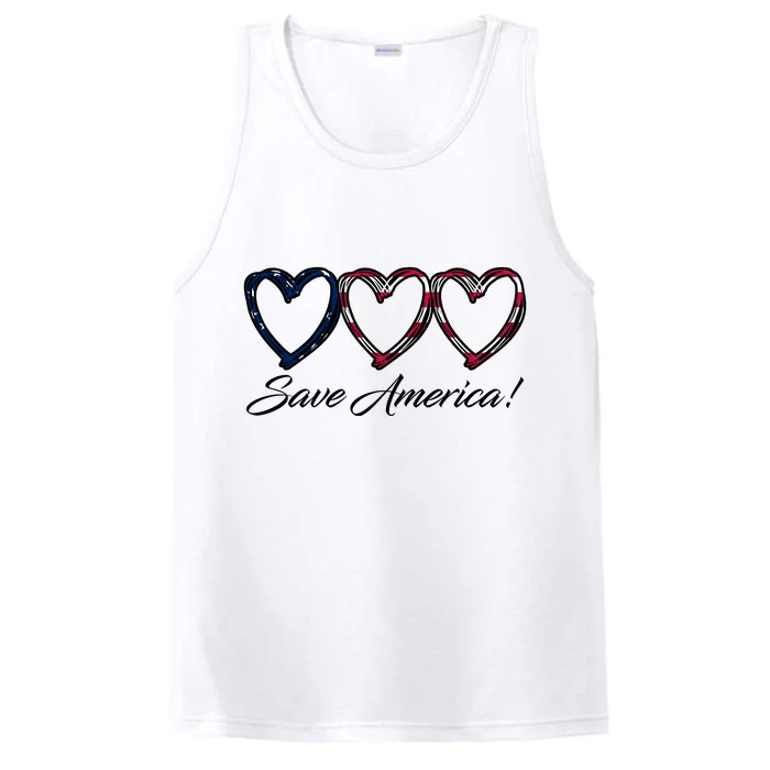 Save America USA Heart Performance Tank