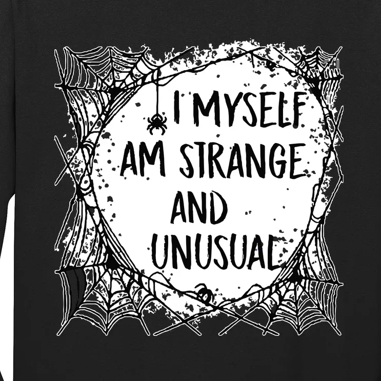 Strange And Unusual Spooky Halloween Long Sleeve Shirt