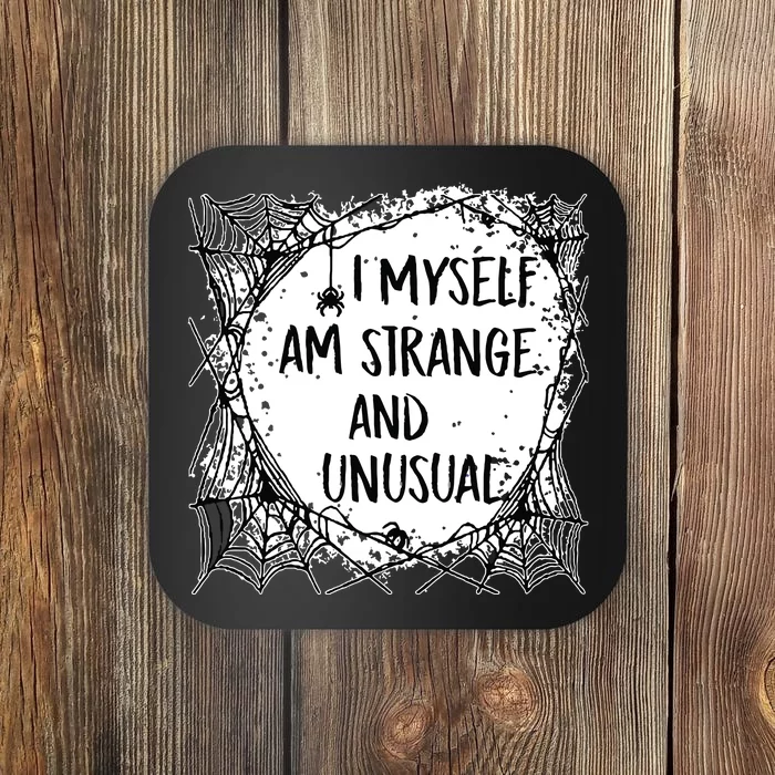 Strange And Unusual Spooky Halloween Coaster