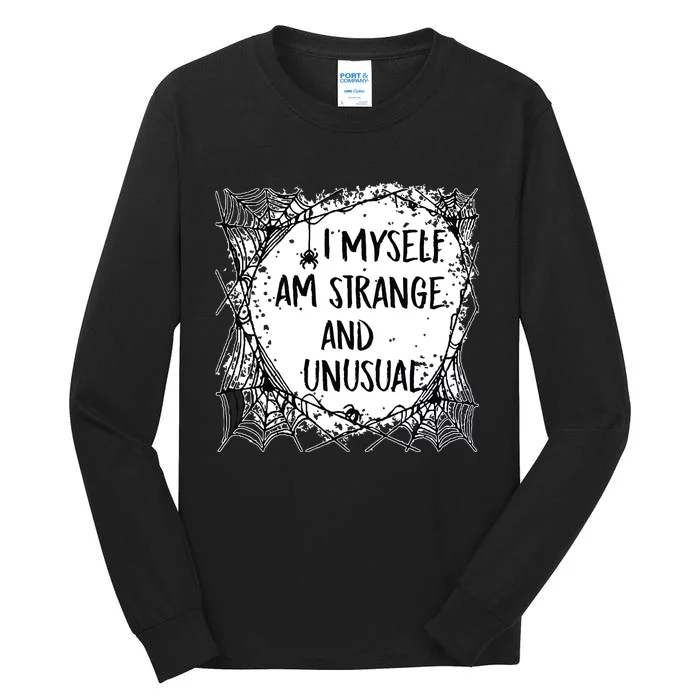 Strange And Unusual Spooky Halloween Tall Long Sleeve T-Shirt