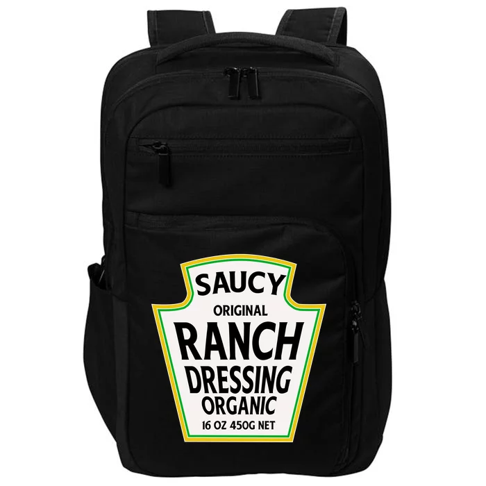 Saucy Original Ranch Dressing Costume Impact Tech Backpack