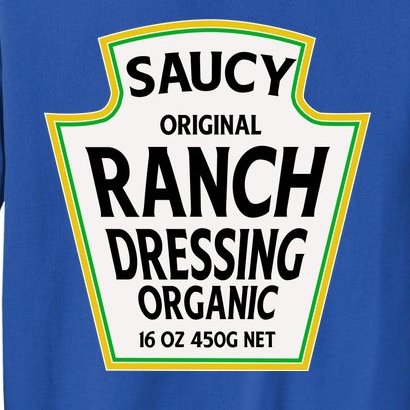 Saucy Original Ranch Dressing Costume Sweatshirt