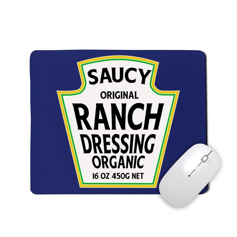 Saucy Original Ranch Dressing Costume Mousepad
