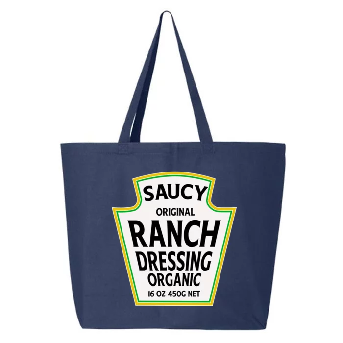 Saucy Original Ranch Dressing Costume 25L Jumbo Tote