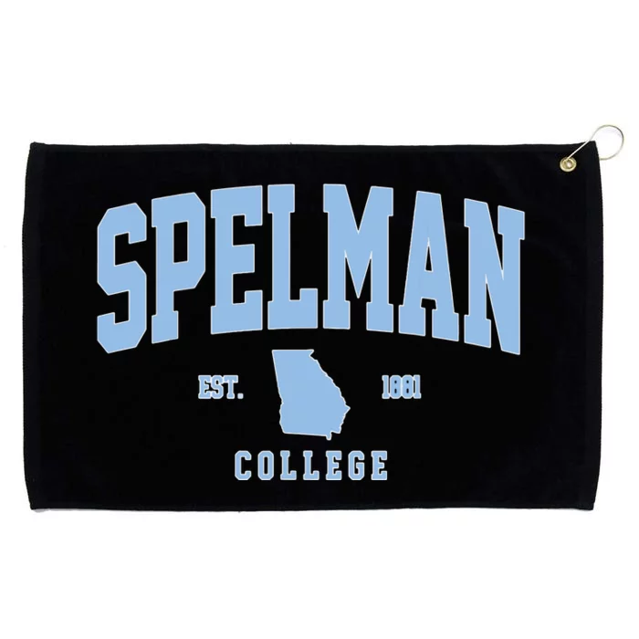 Spelman Arch Vintage Retro College Athletic Sports Outfits Grommeted Golf Towel