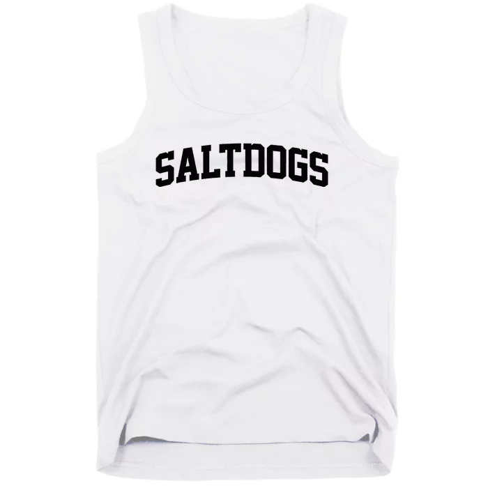 Saltdogs Arch Vintage College Athletic Sport Tank Top