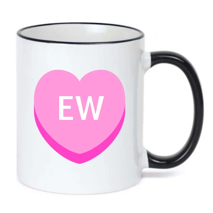 Sarcastic Anti Valentine's Day Funny Valentine's Day Gift Black Color Changing Mug