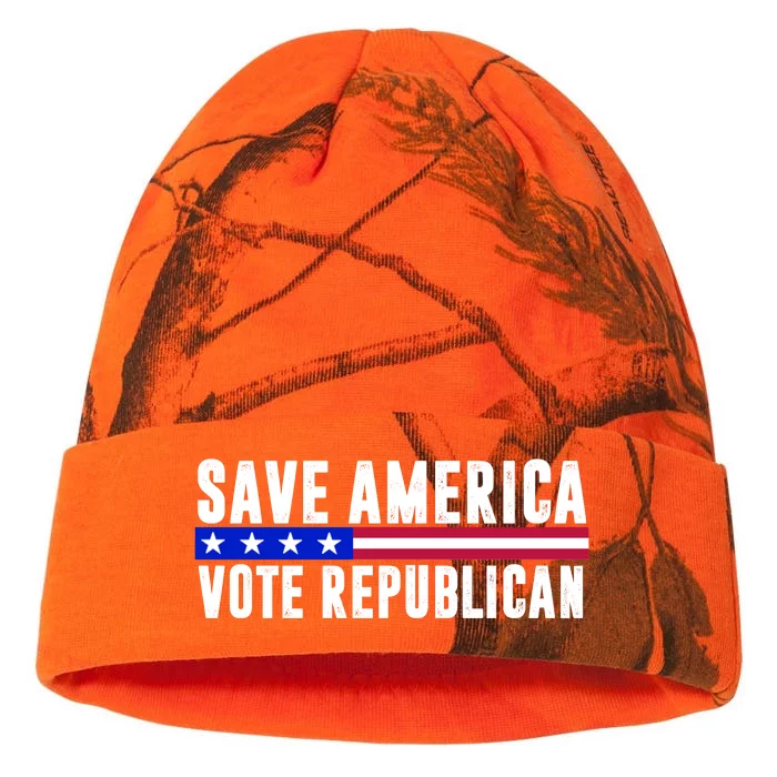 Save America Vote Republican Vintage Kati - 12in Camo Beanie