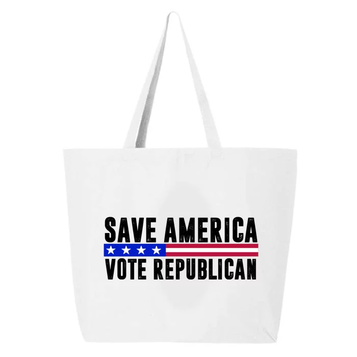 Save America Vote Republican Vintage 25L Jumbo Tote