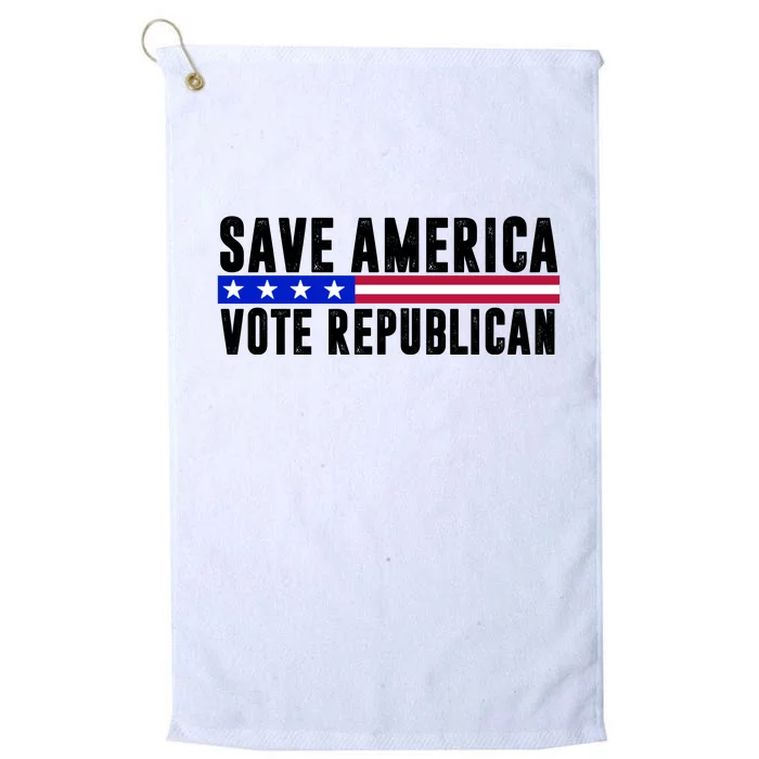 Save America Vote Republican Vintage Platinum Collection Golf Towel