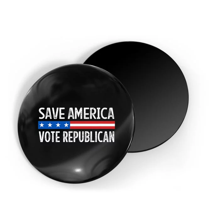 Save America Vote Republican Retro Style Magnet