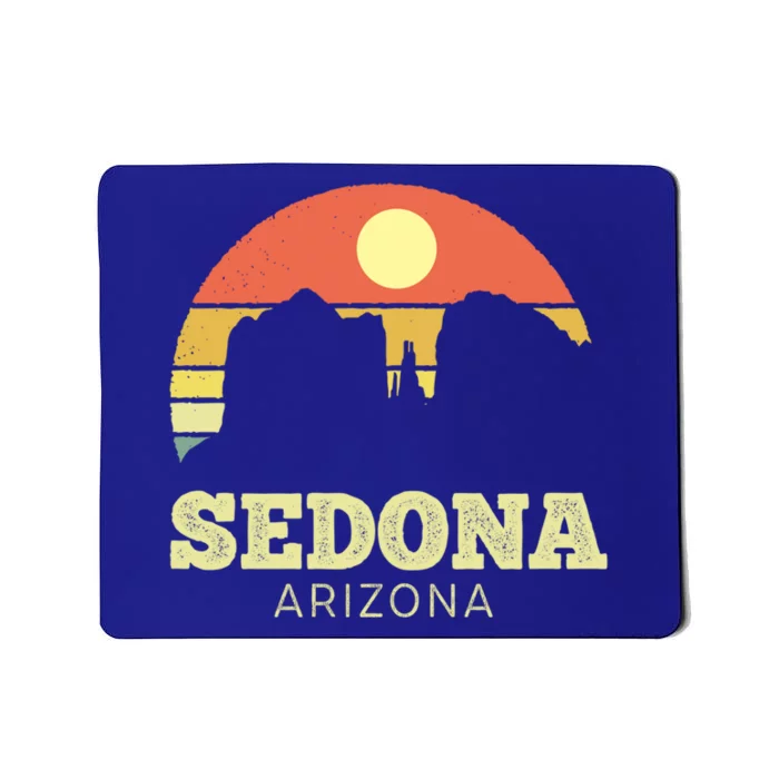 Sedona Arizona Vintage Sunset Adventure Outdoors Life Gift Mousepad