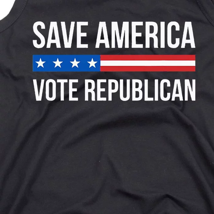 Save America Vote Republican Tank Top